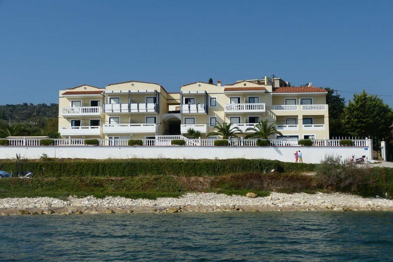 Ostria Seaside Studios&Apartments Katarráktis Exterior foto