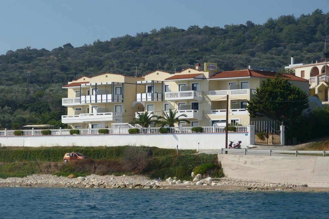 Ostria Seaside Studios&Apartments Katarráktis Exterior foto